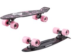 Скейтборд Tech Team Kiwi 22 чёрн. розовый