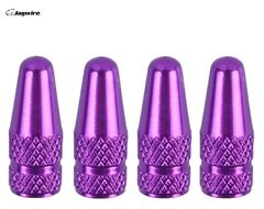 Колпачок на ниппель, Presta, алюминиевый, декоративный (фиолетовый, REQDMKPRPINK)