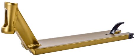 Дека для самоката ALU, 120x530 мм, с тормозом и осью (DRACO), gold (NN003925)
