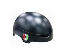 Шлем взрослый IN-MOLD, размер L (54-61 см), регулировка обхвата, с козырьком, FSD-HL052, Bowler Hat (черный мат.) (УТ00025543)