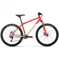 Велосипед FORWARD APACHE 27,5 2.0 D (27,5" 8 ск. рост. 17") 2023, красный/бежевый, RB3F780C9XRDXBE