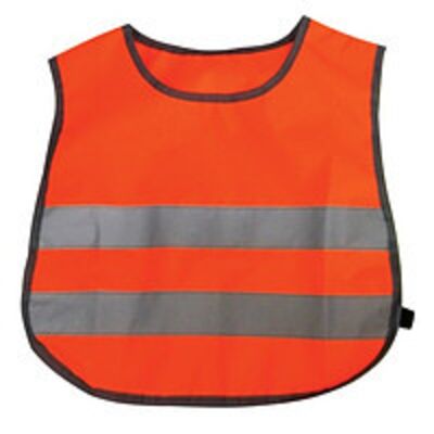 Светоотражающий защитный жилет, детский, 450х400 (оранжевый, TS-C-04orange) #0