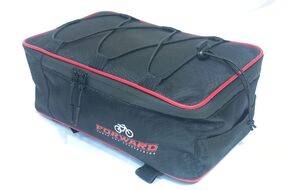 Велосумка Forward на багажник, 29х17х12 см, водоотталкивающее покрытие ПВХ, влагозащитная молния, резинка для груза, объем 5.9 литров, нейлон 1680D (555-600)