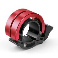 Звонок велосипедный TORRENT, алюминиевый, Ø 38,5 мм, с двумя кольцами (красный металлик, )