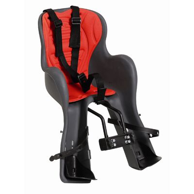 Кресло детское, крепление на руль, до 15кг, Италия (HTP SRL) (темно-серый/накладка красная) #0