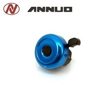 Звонок велосипедный, алюминий/пластик, D55 мм, ANNUO (синий)