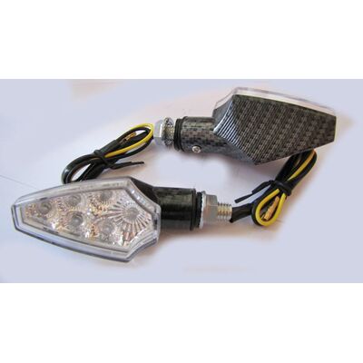 указатели поворота светодиодные (пара) MINI-S-LED-5 универсальные #0