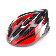 Шлем взрослый велосипедный CIGNA WT-040, регулировка размера 57-62 (чёрный/красный/белый, УТ00019395)