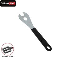 Ключ велосипедный, Dream Bike, педальный, 15 мм, сталь, обрезиненная ручка (УТ00024644)