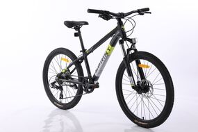 Велосипед TECH TEAM SPRINT 24 disc (24" 21 ск. рост 13") ALU, чёрный-жёлтый (NN010459)