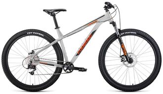 Велосипед FORWARD NEXT 29 X (29" 8 ск. рост. 19") 2020-2021, хром/оранжевый, RBKW1M39I003