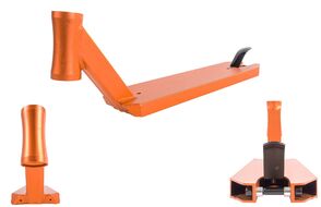 Дека для трюкового самоката, Al-6061, 490x125 мм, MANKY (Orange, NN011036)