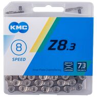 Цепь KMC (Z-8.3) 7/8 скор. (116 звеньев) с замком, инд. упаковка (KMC-Z8.3)