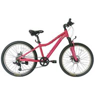 Велосипед TECH TEAM ELIS 24 disc (24" 7 ск. рост 13") ALU, красный (NN007717)