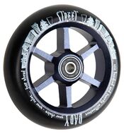 Колесо для трюкового самоката Street Dady, 120 мм, алюминиевое, 6ST, подшипники ABEC 9 Chrome (NN010804)