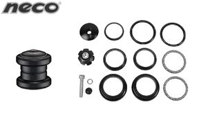 Рулевая колонка NECO H852, безрезьбовая, с внешними чашками, комплект (размер:1-1/8"x34x30мм) с якорем, инд.упак. (H852)