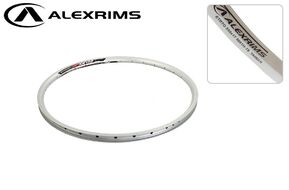 Обод 26" (AlexRims) алюминиевый, двойной, под 32 спиц, под диск, не пистонированный, XC44 (белый, XC44-26-D)