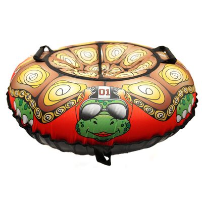 Санки надувные "Ватрушка "Турбо-черепаха"  с чехлом #1