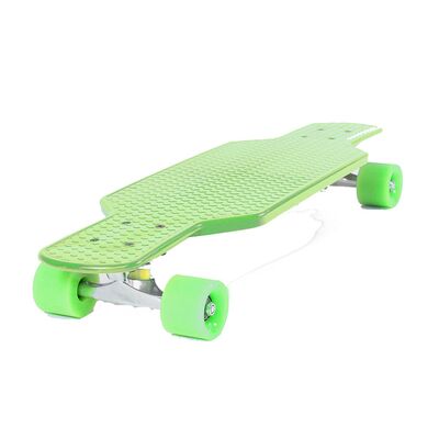 Скейтборд пластиковый, Cruiser 29", Alu, ABEC-7 (зеленый) #0