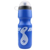Бутылочка велосипедиста полимерная 800 мл, защитная крышка от пыли, ECOS (синий, B-1710)